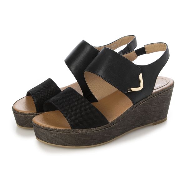 イング（シューズ）（ing）/ワンポイントウエッジソールサンダル