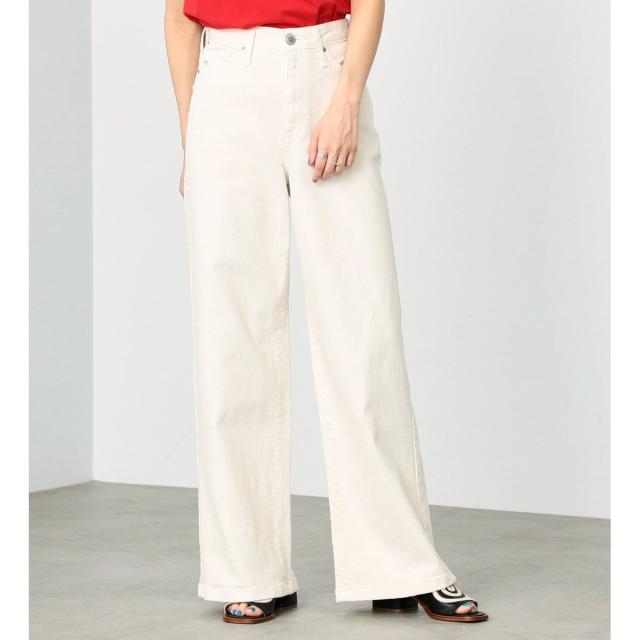 サムシング（SOMETHING）/SOMETHING LISA ワイドカラーデニムパンツ