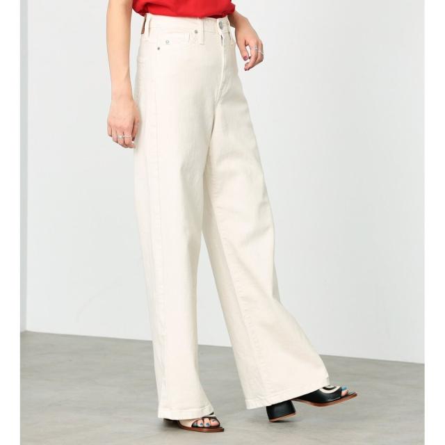 サムシング（SOMETHING）/SOMETHING LISA ワイドカラーデニムパンツ