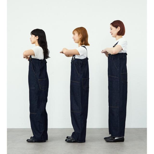 サムシング（SOMETHING）/atelier SOMETHING W KNEE SALOPETTE/マルチ