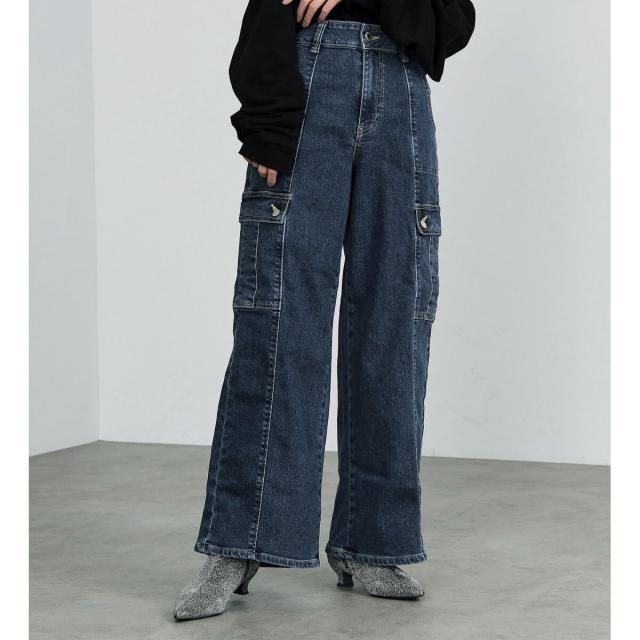 サムシング（SOMETHING）/【kanonさん着用】SOMETHING LISA カーゴワイドパンツ