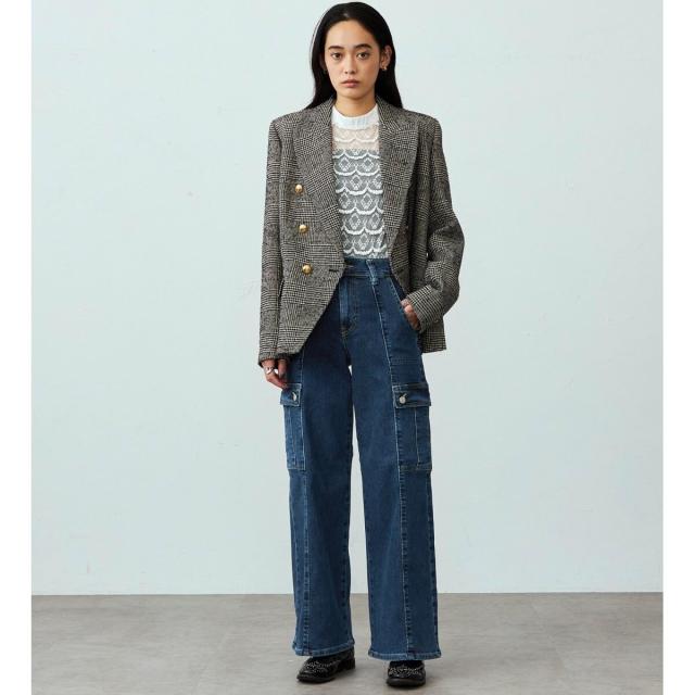 サムシング（SOMETHING）/【kanonさん着用】SOMETHING LISA カーゴワイドパンツ サムシング（SOMETHING）/【kanonさん着用】SOMETHING LISA カーゴ