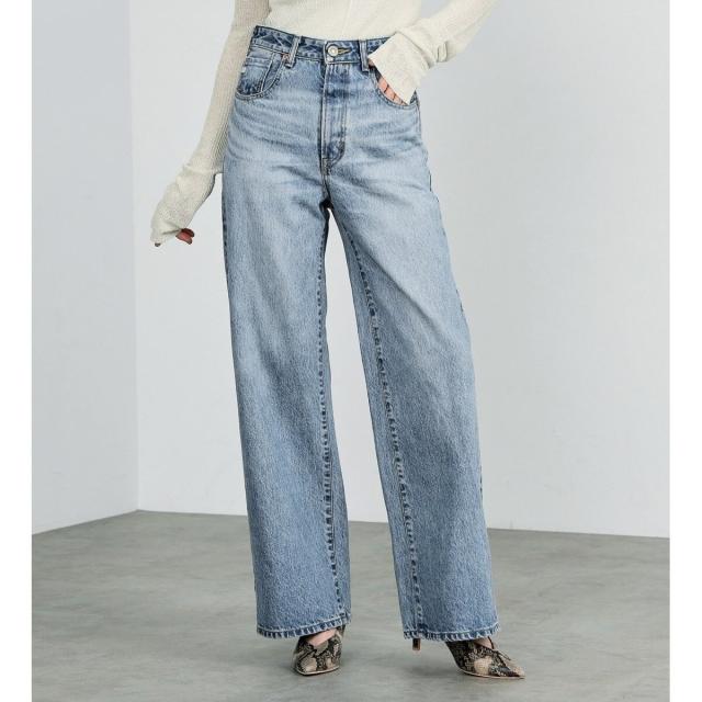 サムシングさま☆専用 SOMETHING / サムシング 別注LISA SUPER WIDE（デニムパンツ