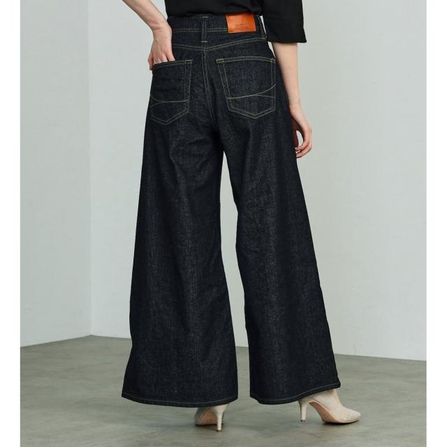 サムシング　LISAスーパーワイド　M 新品未使用 SOMETHING サムシング リサ LISA スーパーワイド デニムパンツ
