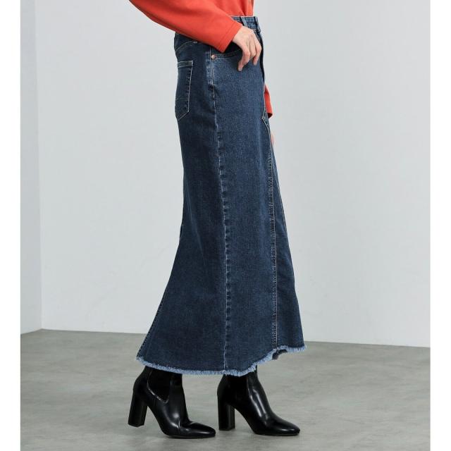 サムシング（SOMETHING）/【中林美和さん着用】SOMETHING リメイクナロースカート サムシング（SOMETHING）/【中林美和さん着用】SOMETHING リメイク