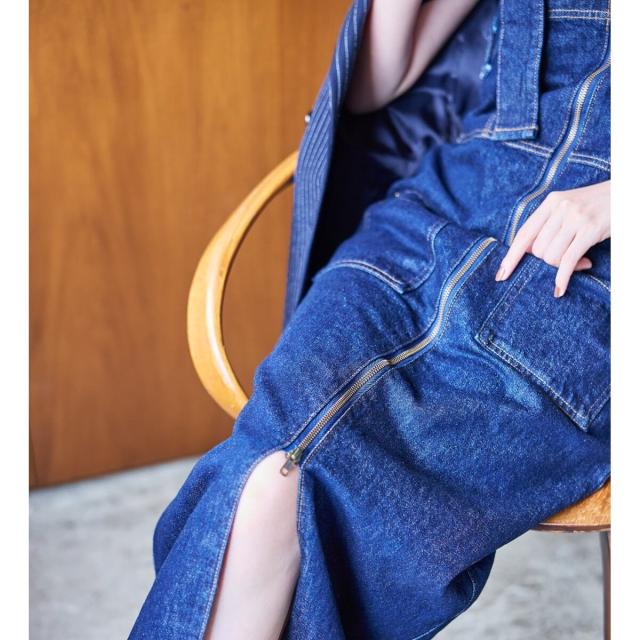 サムシング（SOMETHING）/atelier SOMETHING 2WAY LACE UP SALOPETTE