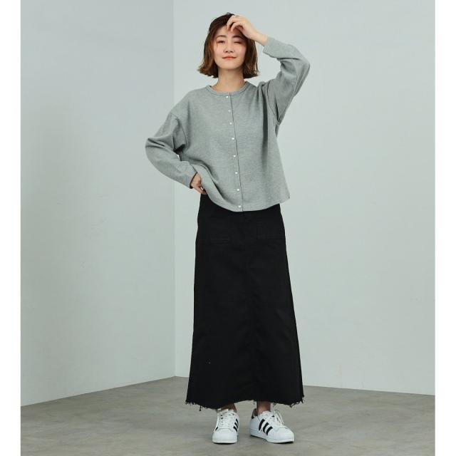 サムシング（SOMETHING）/SOMETHING ベイカーロングスカートの通販はau