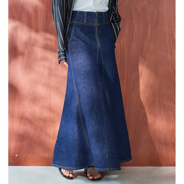サムシング（SOMETHING）/atelier SOMETHING MERMAID DENIM SKIRT/マーメイドデニムスカート_1