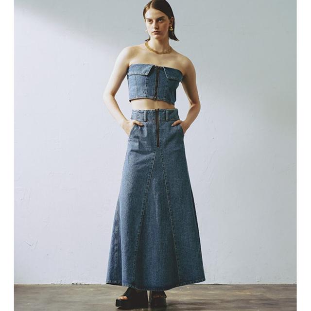 サムシング（SOMETHING）/atelier SOMETHING MERMAID DENIM SKIRT/マーメイドデニムスカート_3