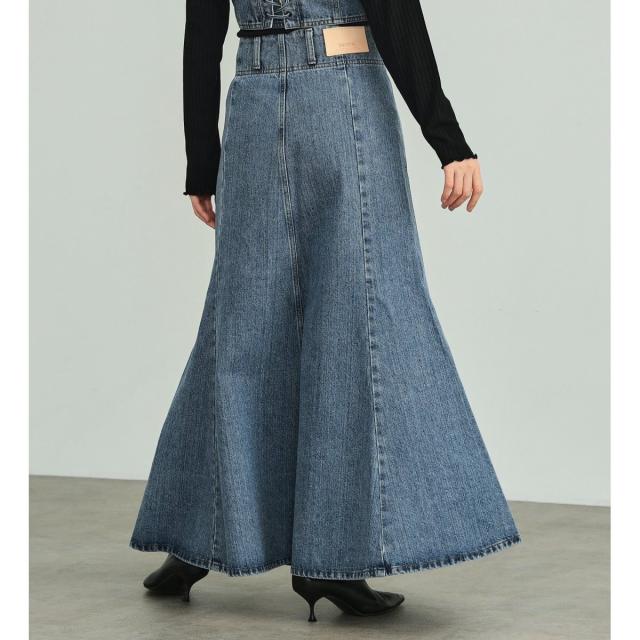 サムシング（SOMETHING）/atelier SOMETHING MERMAID DENIM SKIRT/マーメイドデニムスカート_9