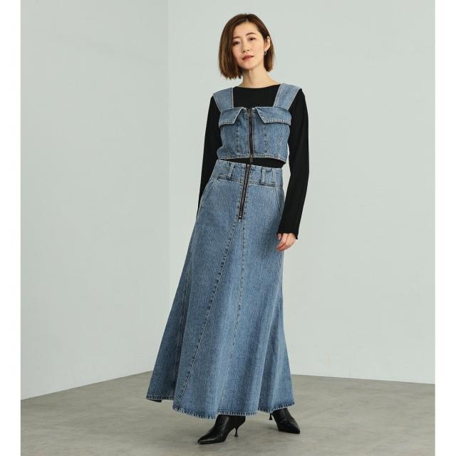 サムシング（SOMETHING）/atelier SOMETHING MERMAID DENIM SKIRT/マーメイドデニムスカート_14