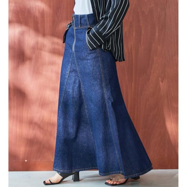 サムシング（SOMETHING）/atelier SOMETHING MERMAID DENIM SKIRT/マーメイドデニムスカート_16