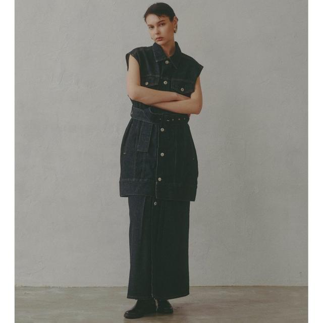 サムシング（SOMETHING）/atelier SOMETHING JACKET DETAIL SKIRT/アトリエサムシングロング_1
