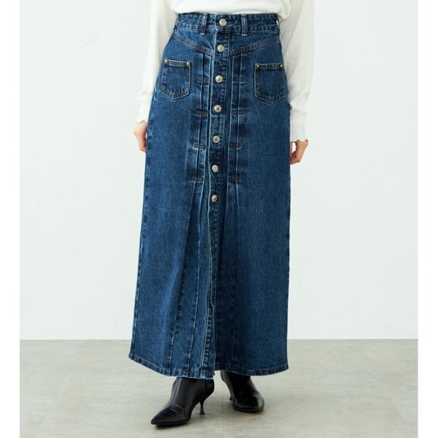 サムシング（SOMETHING）/atelier SOMETHING JACKET DETAIL SKIRT/アトリエサムシングロング_8