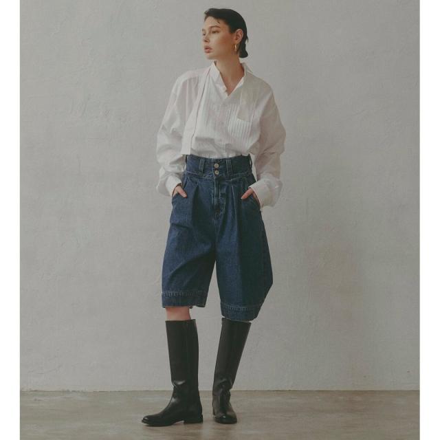 新品 Deuxieme Classe ドゥーズィエム クラス パンツ ネイビー 紺