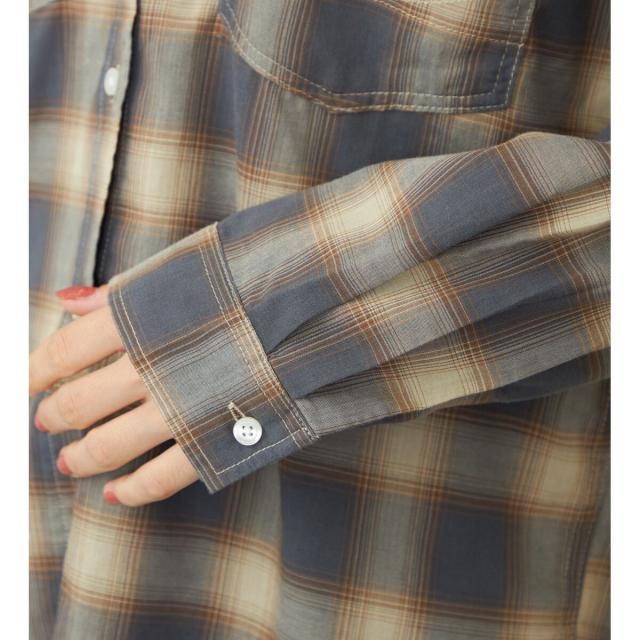 サムシング（SOMETHING）/SOMETHING チェックシャツ