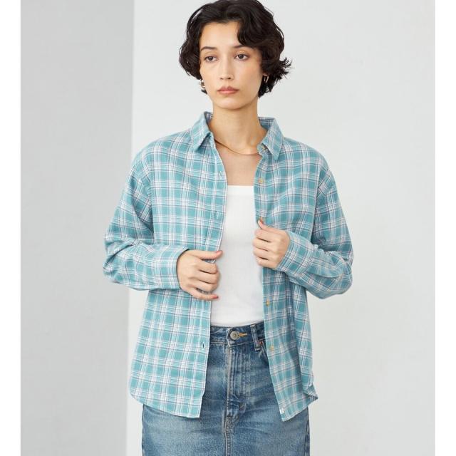 サムシング（SOMETHING）/SOMETHING フランネルチェックシャツ【長袖