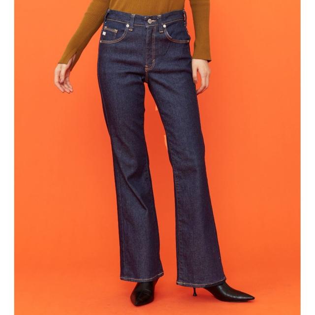 サムシング（SOMETHING）/SOMETHING BODYFIRE フレアデニムパンツ【暖】