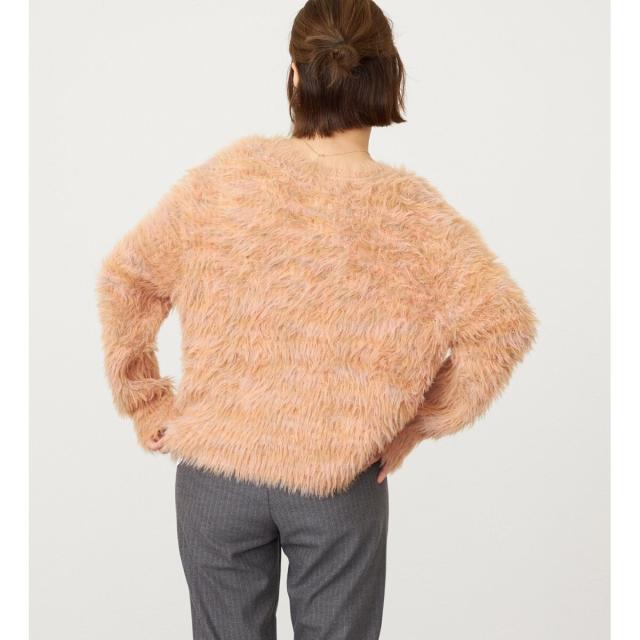 サムシング（SOMETHING）/SOMETHING ミックスヤーンニット