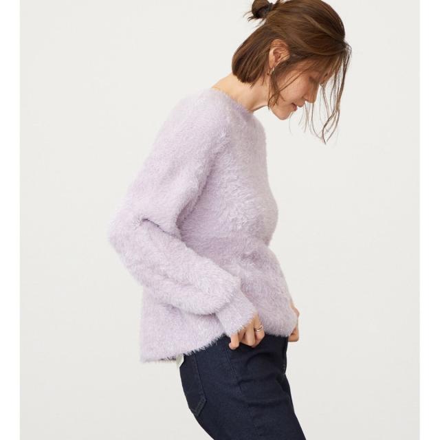 サムシング（SOMETHING）/SOMETHING グリッターニットプルオーバーの