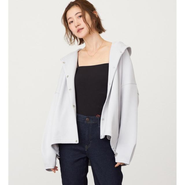 サムシング（SOMETHING）/SOMETHING コクーンフーデッドコート