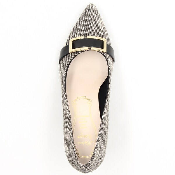 メタルルージュ（Metal Rouge）/ポインテッドトゥゴールドバックル