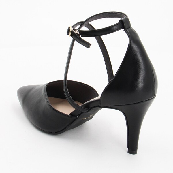 メタルルージュ（Metal Rouge）/ポインテッドトゥクロスストラップ