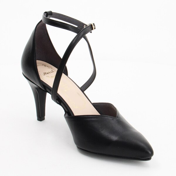 メタルルージュ（Metal Rouge）/ポインテッドトゥクロスストラップ