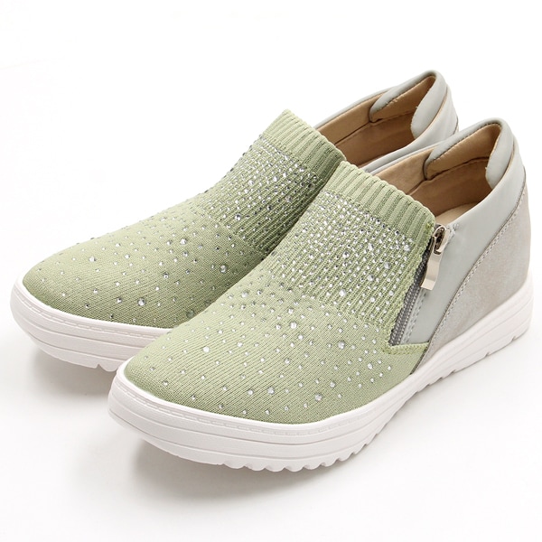 メタルルージュ（Metal Rouge）/サイドジッパー付きキラキラ軽量