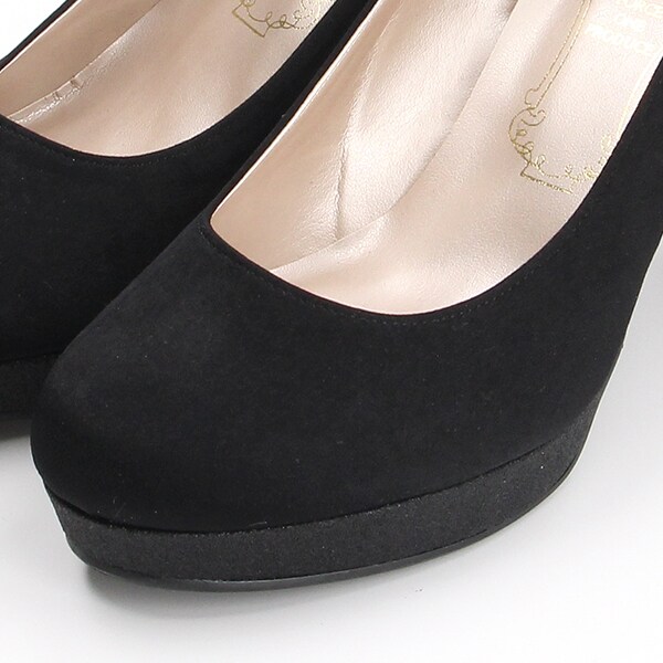 メタルルージュ（Metal Rouge）/ラウンドトゥ厚底ストラップパンプスの