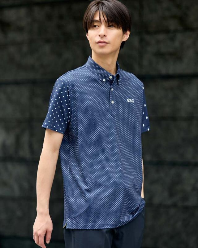 ゴールデンベア（GOLDENBEAR）/TRADポロシャツ　[UVカット・吸水速乾]【GBGOLF】