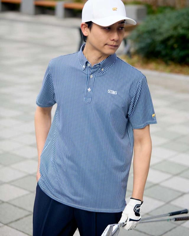 ゴールデンベア（GOLDENBEAR）/TRADポロシャツ　[UVカット・吸水速乾]【GBGOLF】_2