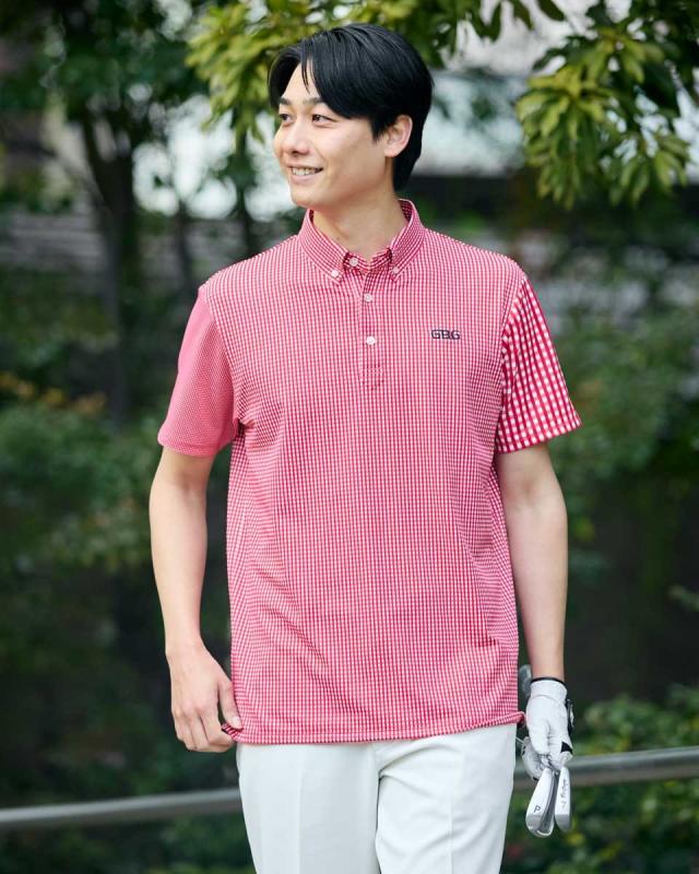 ゴールデンベア（GOLDENBEAR）/TRADポロシャツ　[UVカット・吸水速乾]【GBGOLF】_3