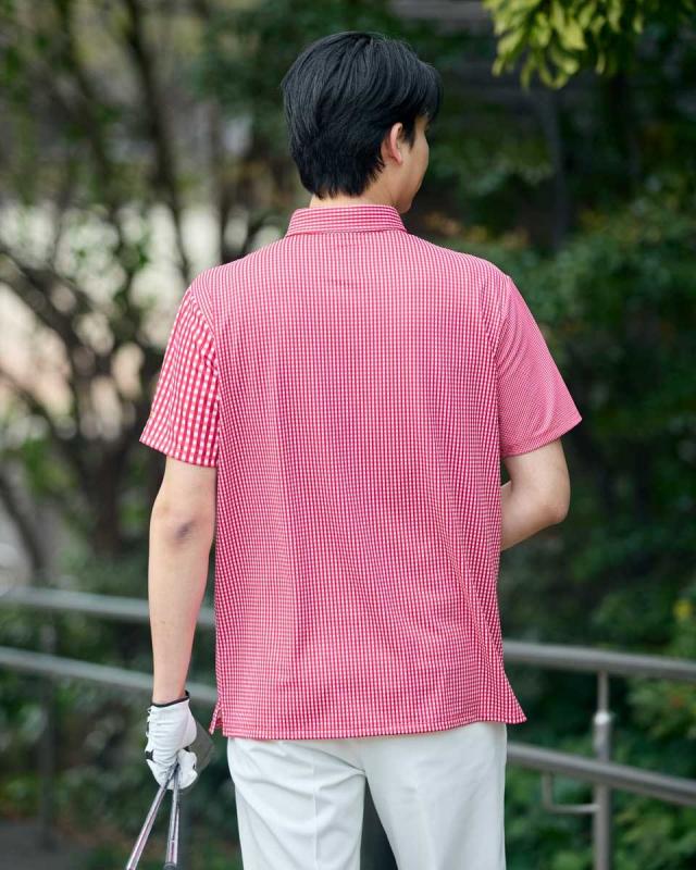 ゴールデンベア（GOLDENBEAR）/TRADポロシャツ　[UVカット・吸水速乾]【GBGOLF】_5