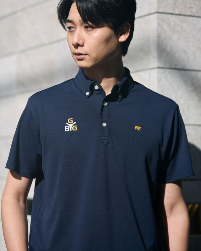 ゴールデンベア（GOLDENBEAR）/TOURポロシャツ　[UVカット・吸水速乾]【GBGOLF】