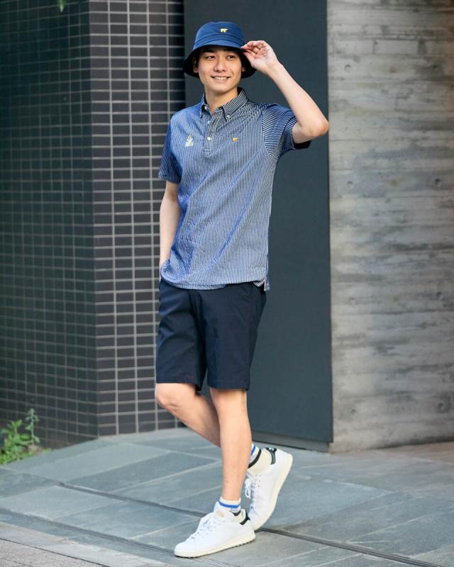 ゴールデンベア（GOLDENBEAR）/SPIKEポロシャツ　[UVカット・吸水速乾]【GBGOLF】_2