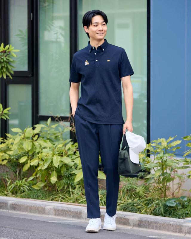 ゴールデンベア（GOLDENBEAR）/SPIKEポロシャツ　[UVカット・吸水速乾]【GBGOLF】_9
