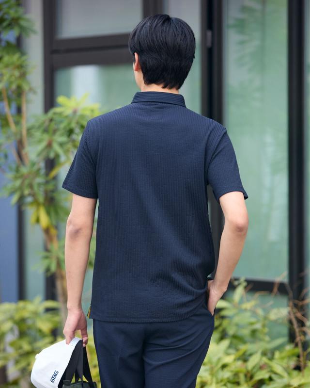 ゴールデンベア（GOLDENBEAR）/SPIKEポロシャツ　[UVカット・吸水速乾]【GBGOLF】_8
