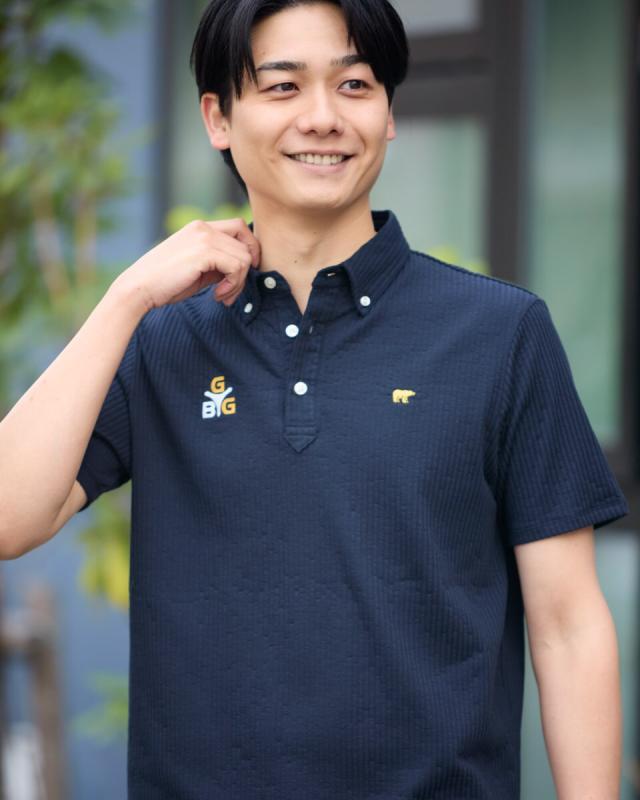 ゴールデンベア（GOLDENBEAR）/SPIKEポロシャツ　[UVカット・吸水速乾]【GBGOLF】_5