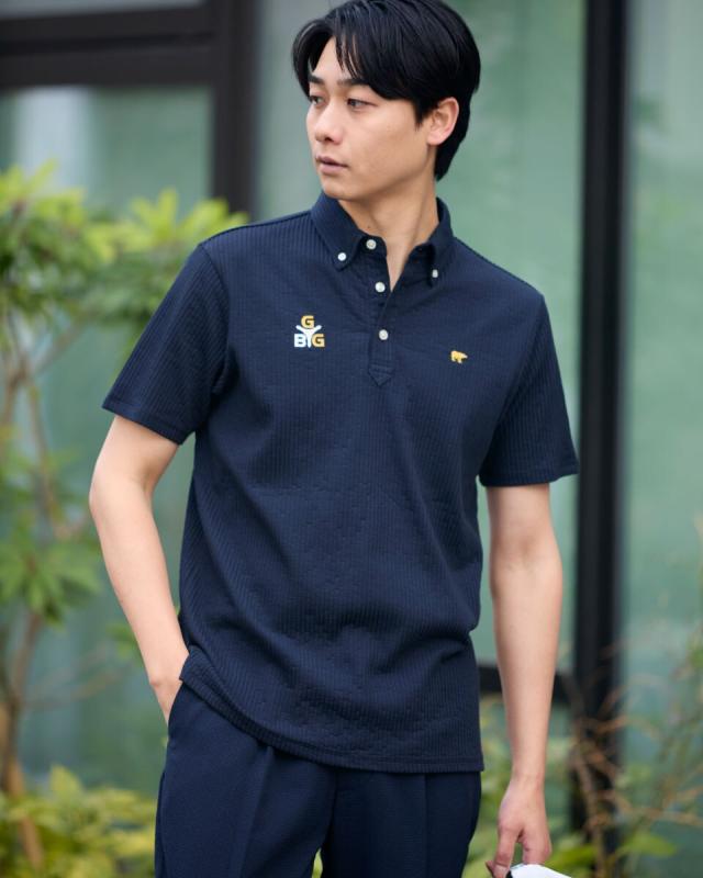 ゴールデンベア（GOLDENBEAR）/SPIKEポロシャツ　[UVカット・吸水速乾]【GBGOLF】_12