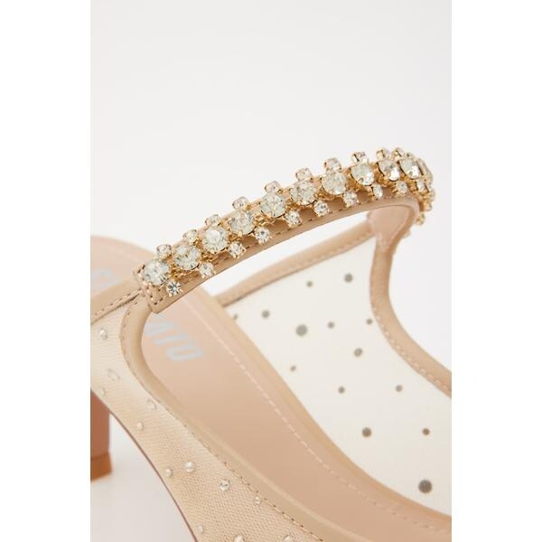 スタッカート（STACCATO）/ブライトシャインシースルーミュールの通販