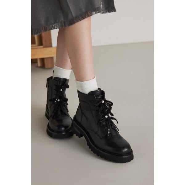 スタッカート（STACCATO）/ミラノリボンブーツ