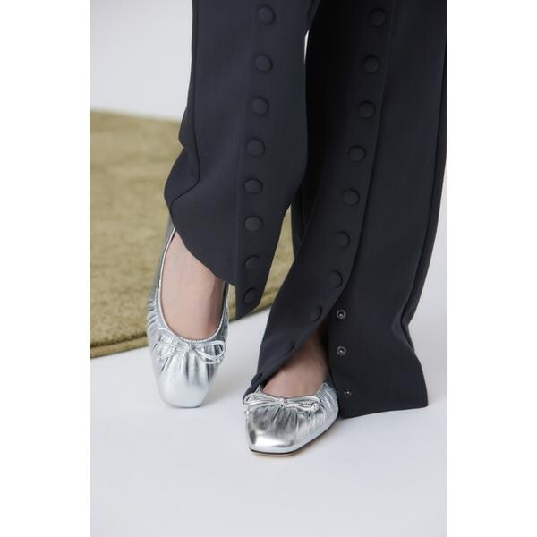 スタッカート（STACCATO）/ルアーシュリンクローヒールフラット