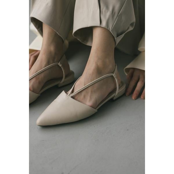 スタイルミキサー（STYLEMIXER）/Vストラップフラットシューズ