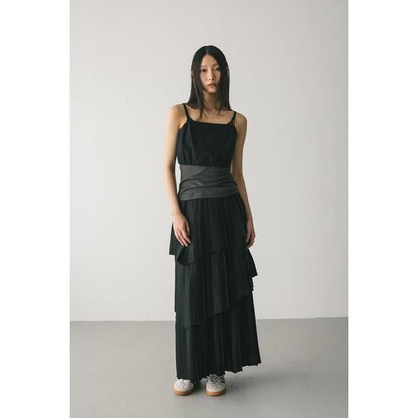 スタイルミキサー（STYLEMIXER）/プリーツティアードスカート