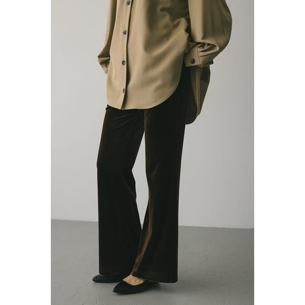 スタイルミキサー（STYLEMIXER）/ベロアフレアパンツ