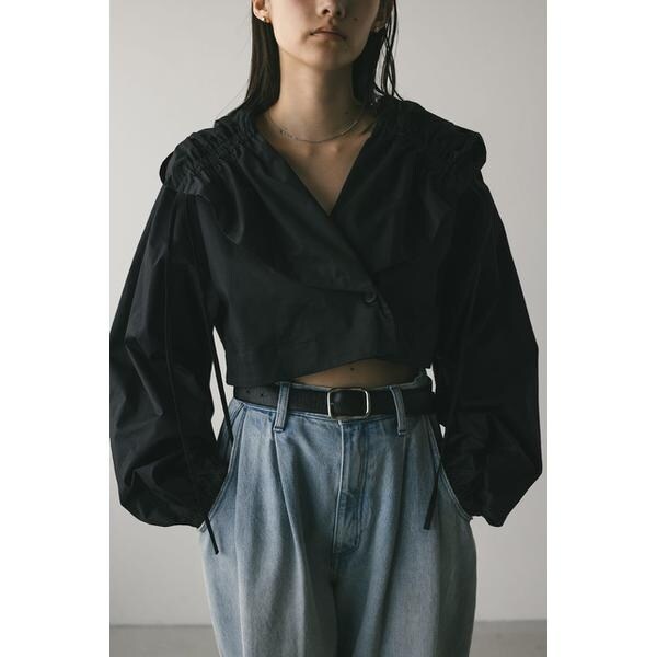 スタイルミキサー（STYLEMIXER）/ビックフードショートジャケット