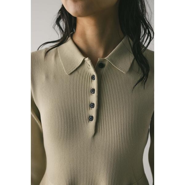 スタイルミキサー（STYLEMIXER）/フォルムポロニットワンピースの通販