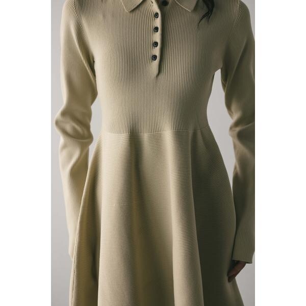 スタイルミキサー（STYLEMIXER）/フォルムポロニットワンピースの通販