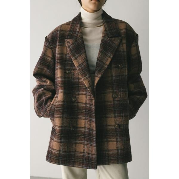 スタイルミキサー（STYLEMIXER）/パワーショルダーPコートの通販はau